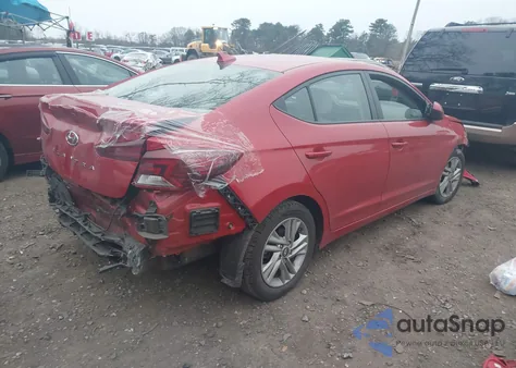 2020 Hyundai Elantra Value Edition из США, поврежденный, VIN 5NPD84LF2LH633043